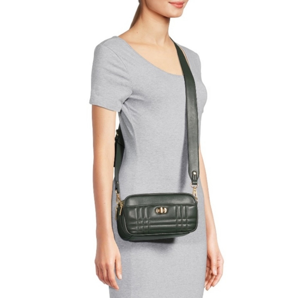 Time and Tru Faux Leather Crossbody Purse NWT - Picture 2 of 9